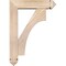Ekena Millwork Westlake Arts and Crafts Smooth Bracket w/ Offset Brace, Douglas Fir, 5 1/2"W x 20"D x 28"H BKT0604X20X28WTL03SDF - alternate 2